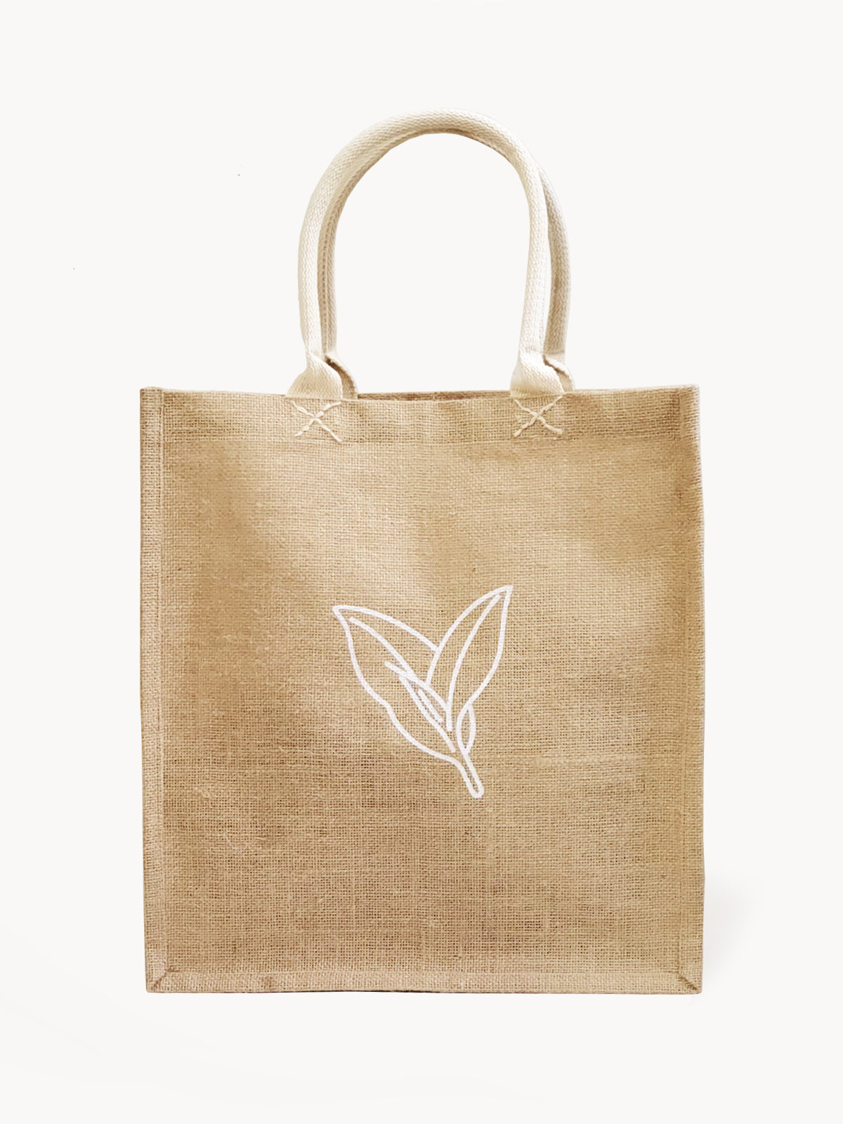 Burlap on sale market tote