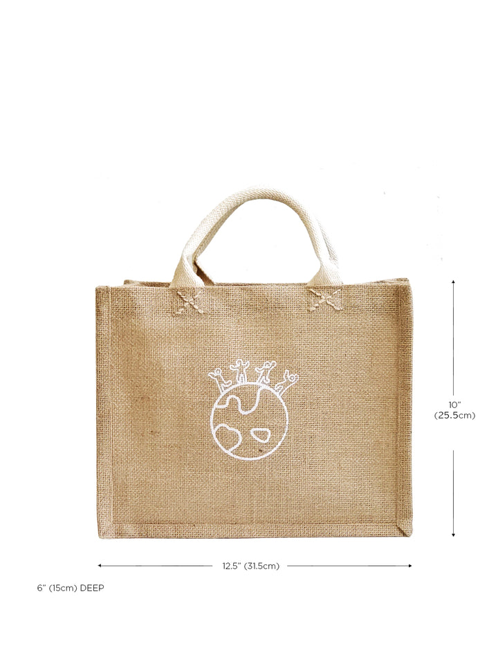 Gift Bag - Earth is a coordinating reusable gift bag that gives back to nature