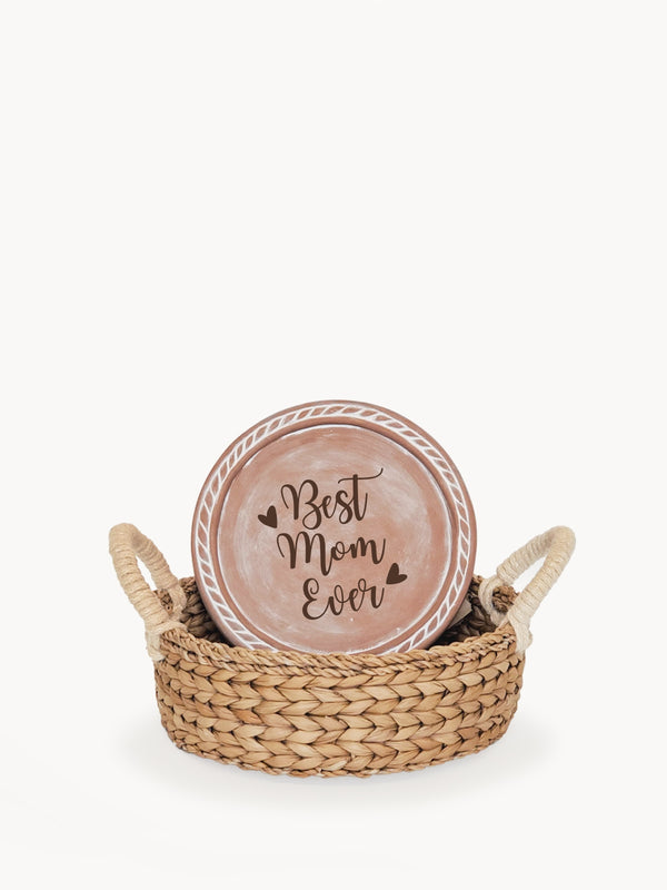 Bread Warmer & Basket - Mom Round