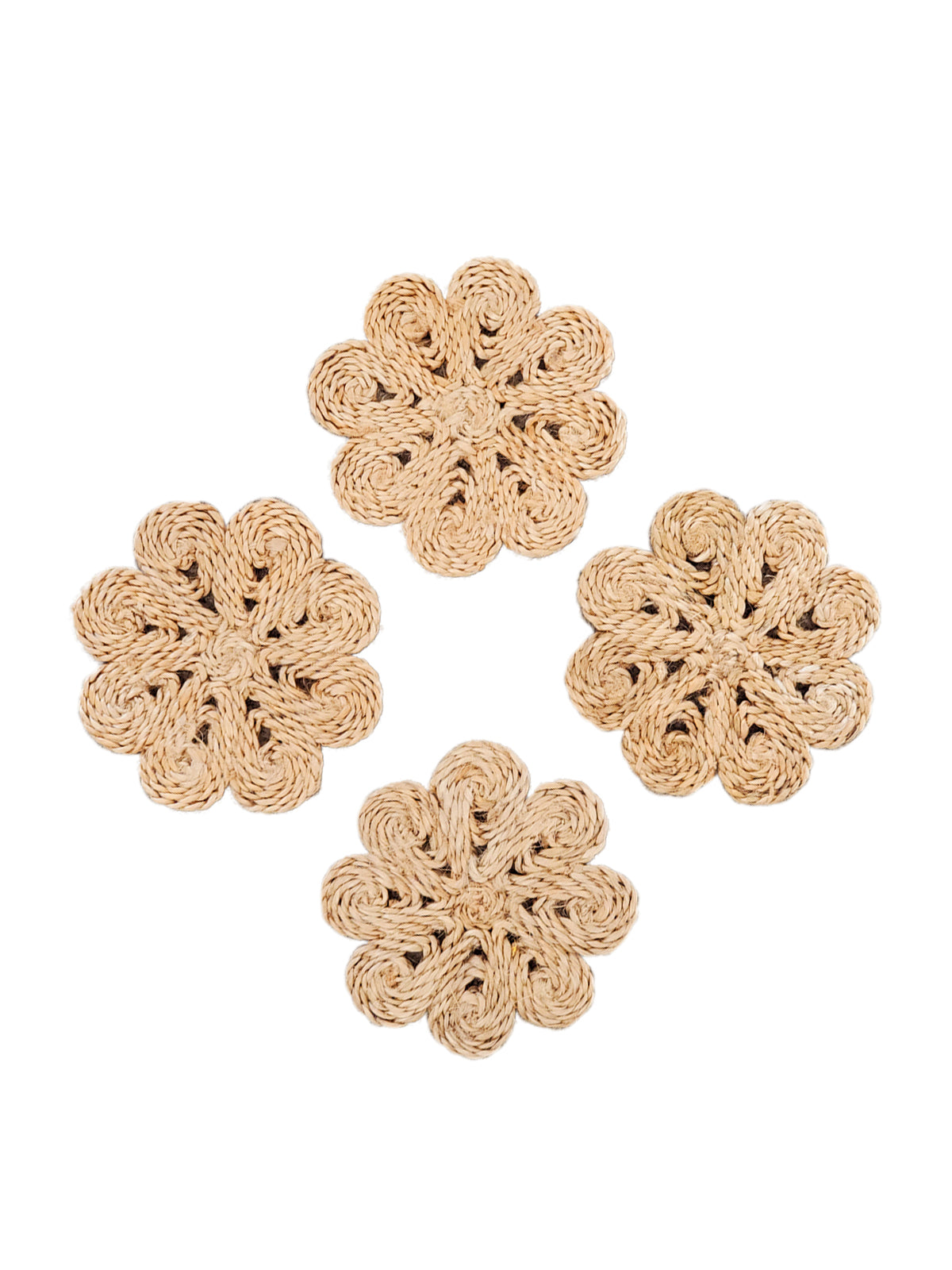 Korissa Jute Flower Drink Coaster