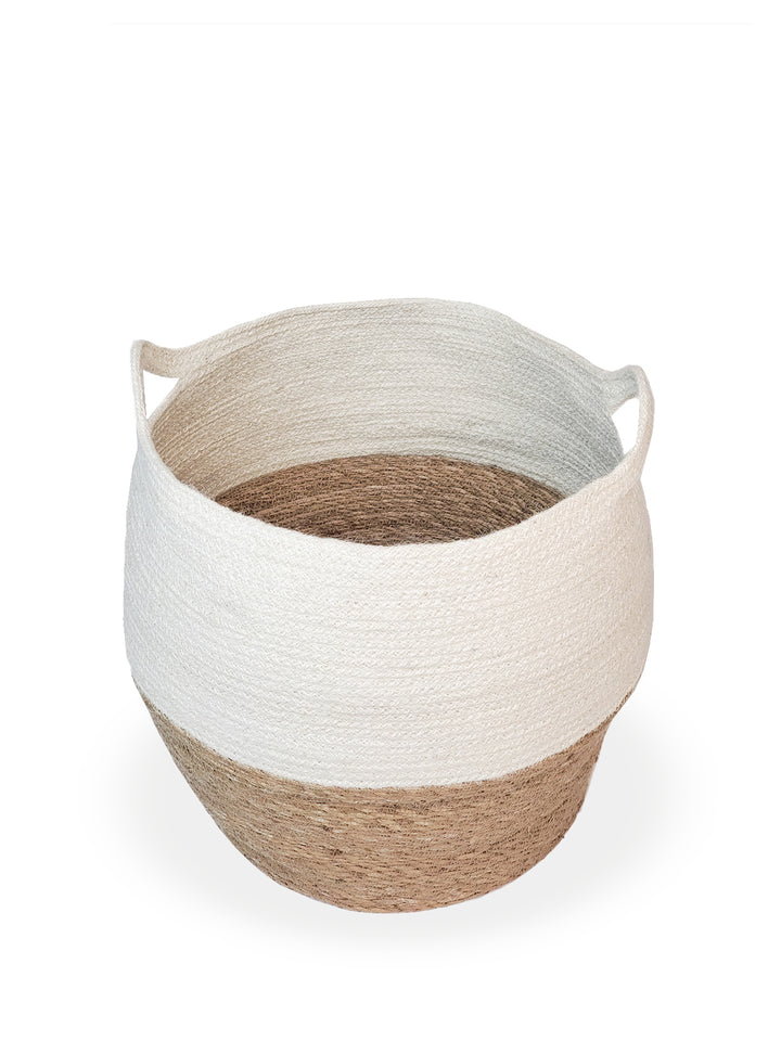 Simple, Beautiful, Timeless, Functional and most importantly, it is handmade from 100% natural material, jute!